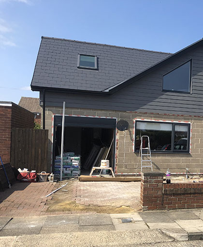 Sand & Cement Rendering - Sand & Cement Rendering by Everdry Building Preservation in North Shields & Whitley Bay.